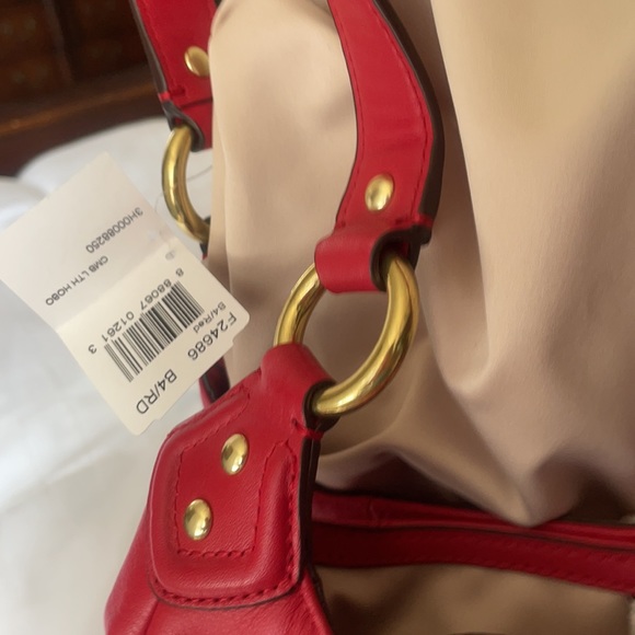 Beautiful New Red Coach Purse - Picture 5 of 7